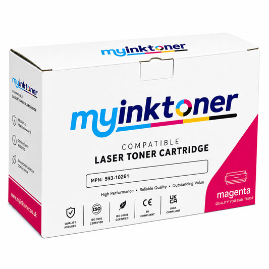 Compatible Dell WM138 High Capacity Magenta Toner Cartridge (593-10261)