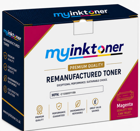 Remanufactured Epson S051159 High Capacity Magenta Toner Cartridge (C13S051159)