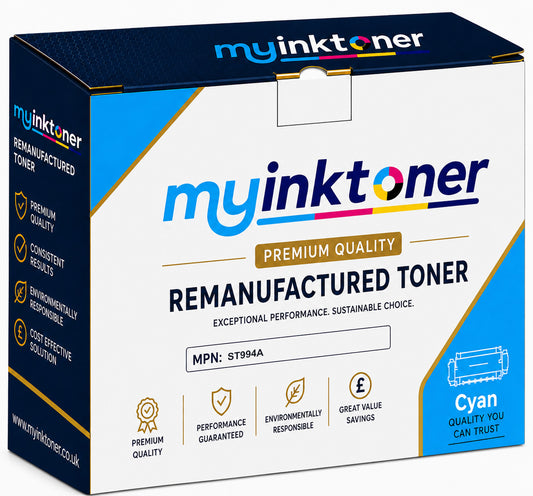 Remanufactured Samsung CLT-C4072S Cyan Toner Cartridge (ST994A)